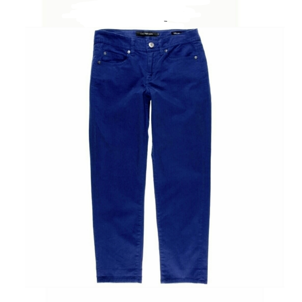 CALVIN KLEIN JEANS BLU ULTIMATE SKINNY ANKLE JEAN - Picture 4 of 8